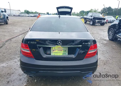 2013 Mercedes-Benz C 300 Luxury 4Matic/Sport 4Matic from USA, damaged, VIN WDDGF8AB9DR257242